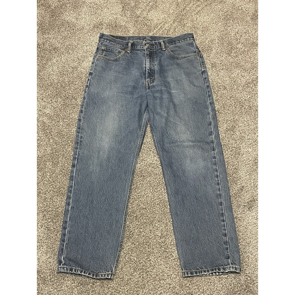 Levi's 550 Men's Relaxed Fit Jeans Dark Stonewash‎ Blue (00550-4886)